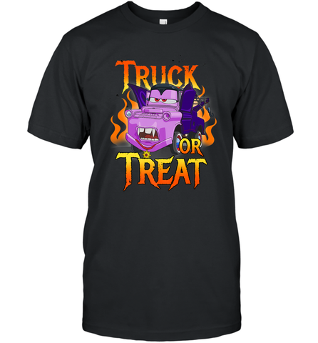 Disney Pixar Cars Halloween Vampire Truck Or Treat Men's T-Shirt Men's T-Shirt / Black / S Men's T-Shirt - FordPhuMy