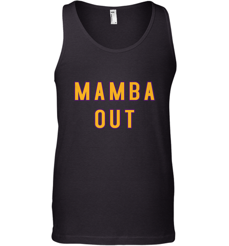 Mamba Out Limited Edition Farewell Tribute Men's Tank Top Men's Tank Top / Black / XS Men's Tank Top - FordPhuMy