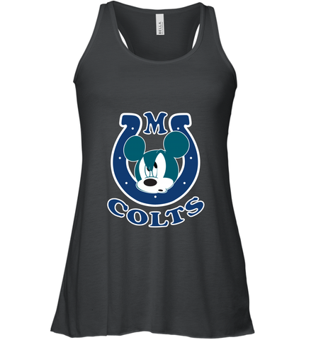 Nfl Colts Champion Mickey Mouse Team Women's Racerback Tank Women's Racerback Tank / Black / XS Women's Racerback Tank - FordPhuMy