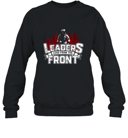 Leaders Front Crewneck Sweatshirt Crewneck Sweatshirt / Black / S Crewneck Sweatshirt - FordPhuMy