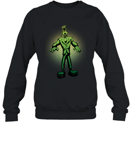 Disney Goofy Frankenstein Halloween Costume Crewneck Sweatshirt Crewneck Sweatshirt / Black / S Crewneck Sweatshirt - FordPhuMy