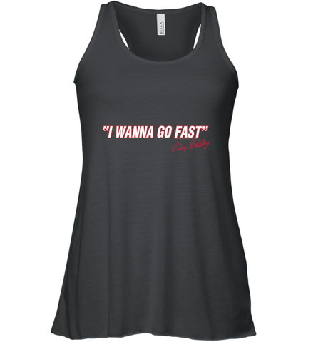 Talladega Nights I Wanna Go Fast Ricky Bobby Signature Women's Racerback Tank Women's Racerback Tank / Black / XS Women's Racerback Tank - FordPhuMy