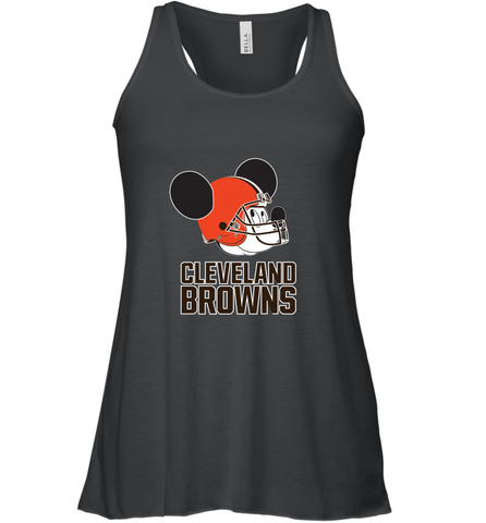 Nfl Cleveland Browns Mickey Mouse Team Women's Racerback Tank Women's Racerback Tank / Black / XS Women's Racerback Tank - FordPhuMy
