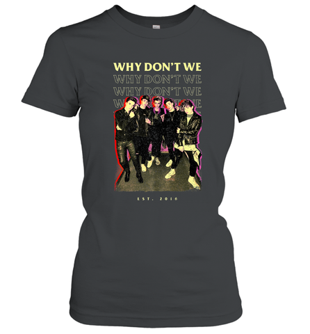 Why Don't We Vintage Rockers Women's T-Shirt Women's T-Shirt / Black / S Women's T-Shirt - FordPhuMy