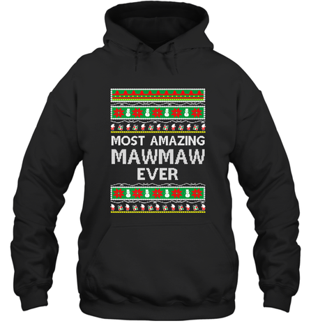 Xmas Gifts for Maw Maw Ugly Christmas gift idea Hooded Sweatshirt Hooded Sweatshirt / Black / S Hooded Sweatshirt - FordPhuMy