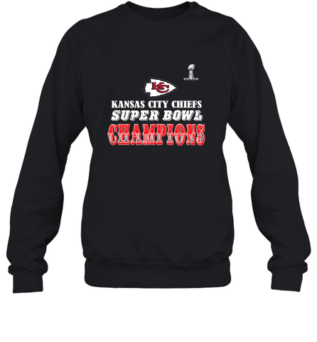NFL Kansas City Chiefs super bowl champions 2020 Crewneck Sweatshirt Crewneck Sweatshirt / Black / S Crewneck Sweatshirt - FordPhuMy