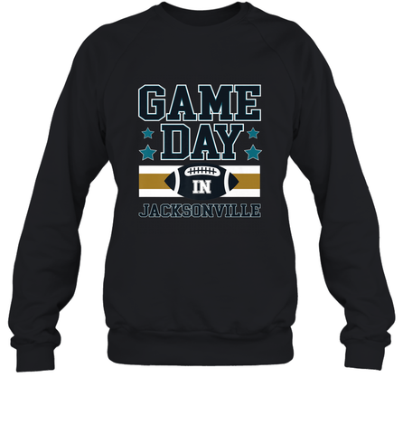 NFL Jacsonville Game Day Football Home Team Crewneck Sweatshirt Crewneck Sweatshirt / Black / S Crewneck Sweatshirt - FordPhuMy