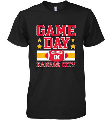 NFL Kansas City Game Day Football Home Team Men's Premium T-Shirt Men's Premium T-Shirt / Black / XS Men's Premium T-Shirt - FordPhuMy