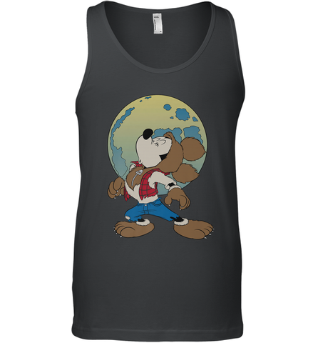 Disney Mickey Mouse Werewolf Halloween Costume Men's Tank Top Men's Tank Top / Black / XS Men's Tank Top - FordPhuMy