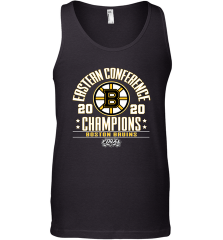 NHL Boston Bruins Fanatics 2020 Eastern Conference Champions Defensive Zone Men's Tank Top Men's Tank Top / Black / XS Men's Tank Top - FordPhuMy