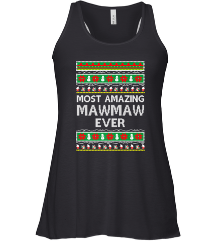 Xmas Gifts for Maw Maw Ugly Christmas gift idea Women's Racerback Tank Women's Racerback Tank / Black / XS Women's Racerback Tank - FordPhuMy