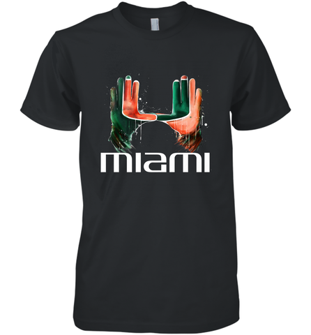 Miami Hurricanes Limited Edition Men's Premium T-Shirt Men's Premium T-Shirt / Black / XS Men's Premium T-Shirt - FordPhuMy