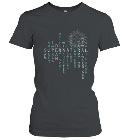 Supernatural For Men Woman Women's T-Shirt Women's T-Shirt / Black / S Women's T-Shirt - FordPhuMy