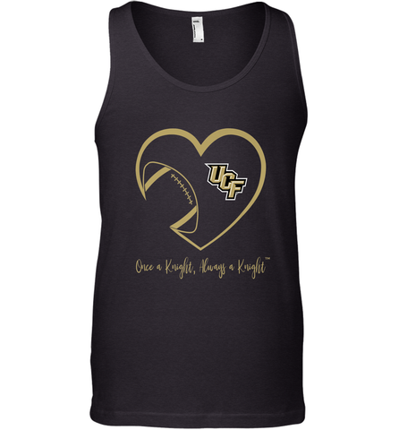 UCF Knights Football Inside Heart Team Apparel Men's Tank Top Men's Tank Top / Black / XS Men's Tank Top - FordPhuMy