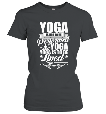 Yoga is More Than Yoga It's a Lifestyle Women's T-Shirt Women's T-Shirt / Black / S Women's T-Shirt - FordPhuMy