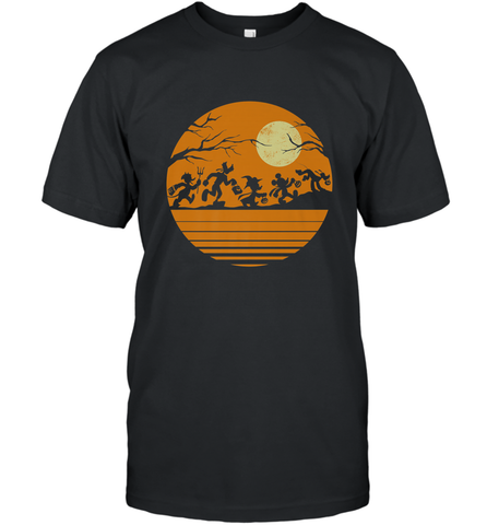 Disney Mickey Mouse and Friends Halloween Men's T-Shirt Men's T-Shirt / Black / S Men's T-Shirt - FordPhuMy