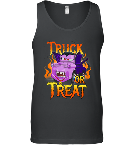 Disney Pixar Cars Halloween Vampire Truck Or Treat Men's Tank Top Men's Tank Top / Black / XS Men's Tank Top - FordPhuMy