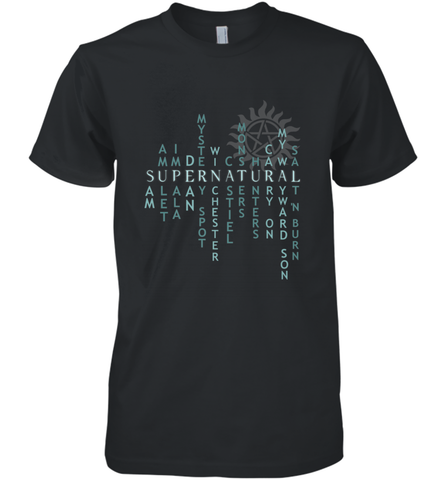 Supernatural For Men Woman Men's Premium T-Shirt Men's Premium T-Shirt / Black / XS Men's Premium T-Shirt - FordPhuMy