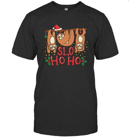 Sloth Christmas Men's T-Shirt Men's T-Shirt / Black / S Men's T-Shirt - FordPhuMy
