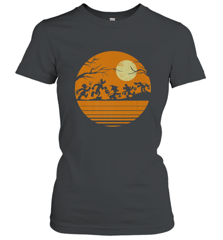 Disney Mickey Mouse and Friends Halloween Women's T-Shirt Women's T-Shirt / Black / S Women's T-Shirt - FordPhuMy