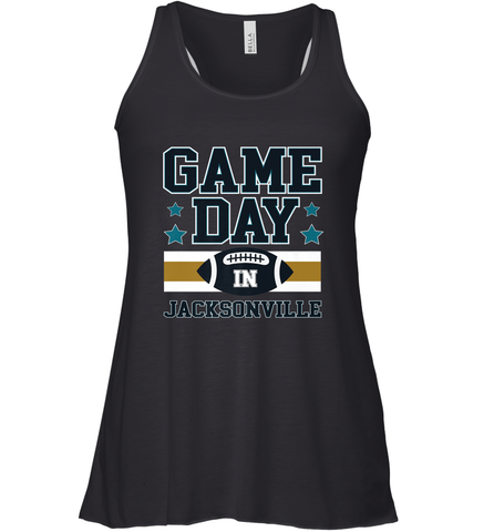 NFL Jacsonville Game Day Football Home Team Women's Racerback Tank Women's Racerback Tank / Black / XS Women's Racerback Tank - FordPhuMy