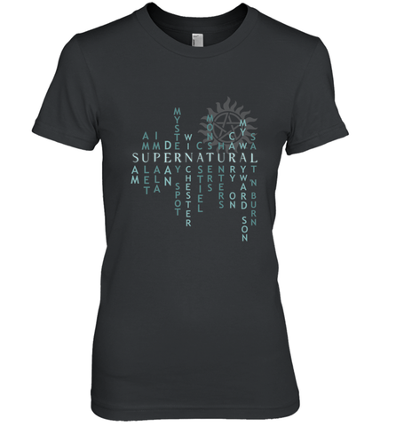 Supernatural For Men Woman Women's Premium T-Shirt Women's Premium T-Shirt / Black / XS Women's Premium T-Shirt - FordPhuMy