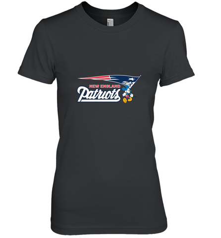 Nfl New England Patriots Champion Mickey Mouse Team Women's Premium T-Shirt Women's Premium T-Shirt / Black / XS Women's Premium T-Shirt - FordPhuMy