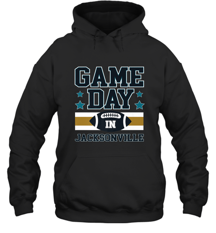 NFL Jacsonville Game Day Football Home Team Hooded Sweatshirt Hooded Sweatshirt / Black / S Hooded Sweatshirt - FordPhuMy