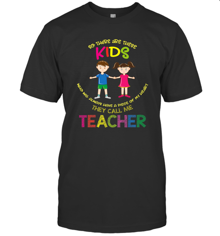 They Call Me Teacher School Kids Fun Appreciation Men's T-Shirt Men's T-Shirt / Black / S Men's T-Shirt - FordPhuMy
