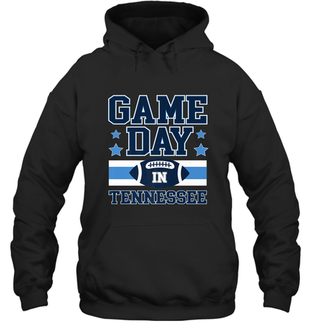 NFL Tennessee Game Day Football Home Team Hooded Sweatshirt Hooded Sweatshirt / Black / S Hooded Sweatshirt - FordPhuMy