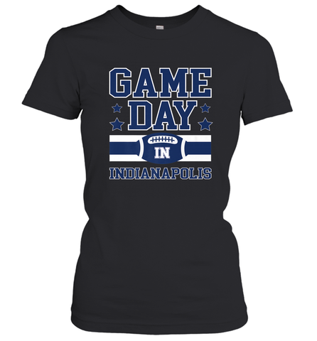 NFL Indianapolis Game Day Football Home Team Women's T-Shirt Women's T-Shirt / Black / S Women's T-Shirt - FordPhuMy