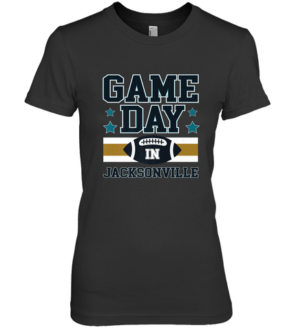 NFL Jacsonville Game Day Football Home Team Women's Premium T-Shirt Women's Premium T-Shirt / Black / XS Women's Premium T-Shirt - FordPhuMy