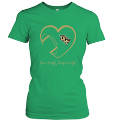 UCF Knights Football Inside Heart  Team  Apparel Women's T-Shirt Women's T-Shirt - FordPhuMy