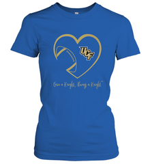 UCF Knights Football Inside Heart  Team  Apparel Women's T-Shirt Women's T-Shirt - FordPhuMy