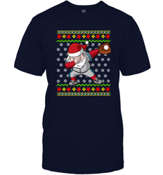 Christmas Dabbing Santa Baseball Gift Men's T-Shirt