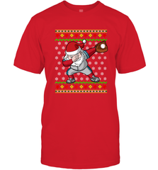 Christmas Dabbing Santa Baseball Gift Men's T-Shirt Men's T-Shirt - FordPhuMy
