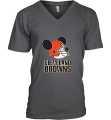 Nfl Cleveland Browns Mickey Mouse Team Men's V-Neck Men's V-Neck - FordPhuMy