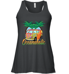 Retro Surfer Love Surfing Beach Party Tropical Vacay Women's Racerback Tank Women's Racerback Tank - FordPhuMy