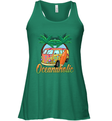 Retro Surfer Love Surfing Beach Party Tropical Vacay Women's Racerback Tank Women's Racerback Tank - FordPhuMy