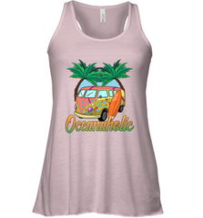 Retro Surfer Love Surfing Beach Party Tropical Vacay Women's Racerback Tank Women's Racerback Tank - FordPhuMy
