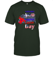 Happy labor day wishes USA flag for men and woman Men's T-Shirt Men's T-Shirt - FordPhuMy