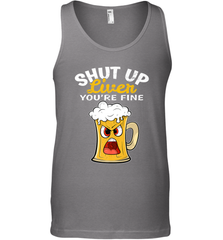 Shut Up Liver You're Fine Funny Saying St. Patrick's Day Men's Tank Top Men's Tank Top - FordPhuMy