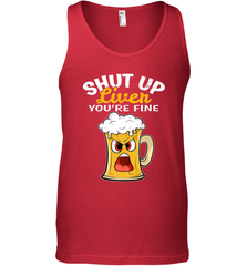 Shut Up Liver You're Fine Funny Saying St. Patrick's Day Men's Tank Top Men's Tank Top - FordPhuMy