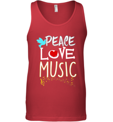 Peace Love Music Hippie Hipster Festival Men's Tank Top Men's Tank Top - FordPhuMy