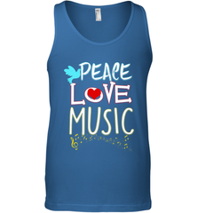 Peace Love Music Hippie Hipster Festival Men's Tank Top Men's Tank Top - FordPhuMy