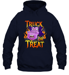 Disney Pixar Cars Halloween Vampire Truck Or Treat Hooded Sweatshirt Hooded Sweatshirt - FordPhuMy