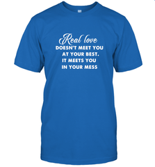 Real love funny quotes for valentine Men's T-Shirt Men's T-Shirt - FordPhuMy