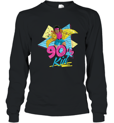 Marvel X Men Jubilee 90s Kid Neon Retro Long Sleeve T-Shirt