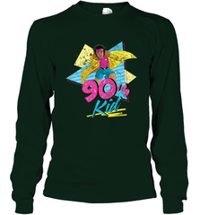 Marvel X Men Jubilee 90s Kid Neon Retro Long Sleeve T-Shirt Long Sleeve T-Shirt - FordPhuMy