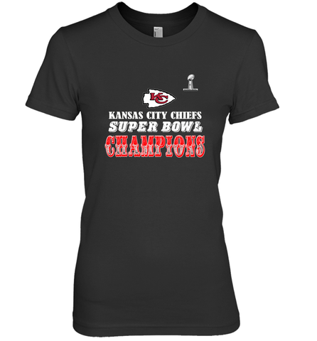 NFL Kansas City Chiefs super bowl champions 2020 Women's Premium T-Shirt Women's Premium T-Shirt / Black / XS Women's Premium T-Shirt - FordPhuMy